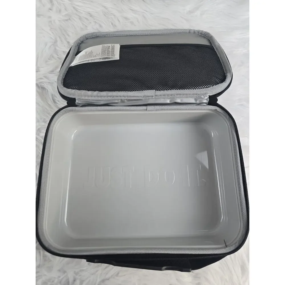 Nike Lunchbox Logo Graphic Rainbow Insulated Hard Shell Bag 4L New With Tags